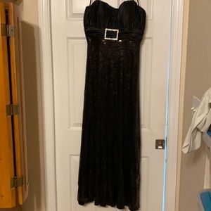 Strapless Evening Gown. Size 12